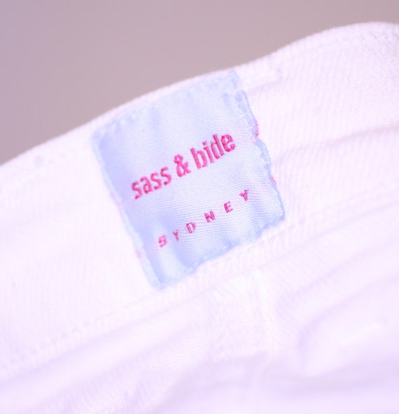 Sass & Bide 'Sydney' ladies skinny white jeans-ci… - image 8