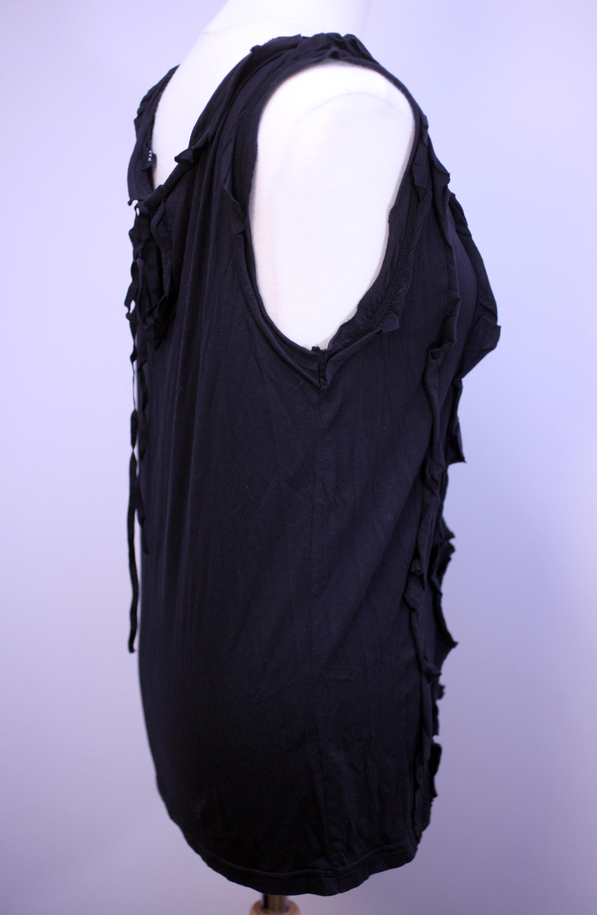 MARC BY MARC JACOBSリバーブルベスト Marc by Marc Jacobs Ladies Vintage Black Jersey Frill