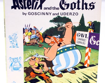アステリックスとゴート族 - 英語版コミック ペーパーバック本 - 1980