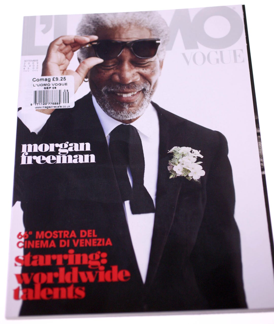 L'uomo Vogue Italia Men's Magazine-no.403-september 2009-morgan