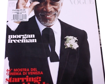 Pre-owned Vintage Rare Fashion Magazine L'UOMO VOGUE 1993 Brad