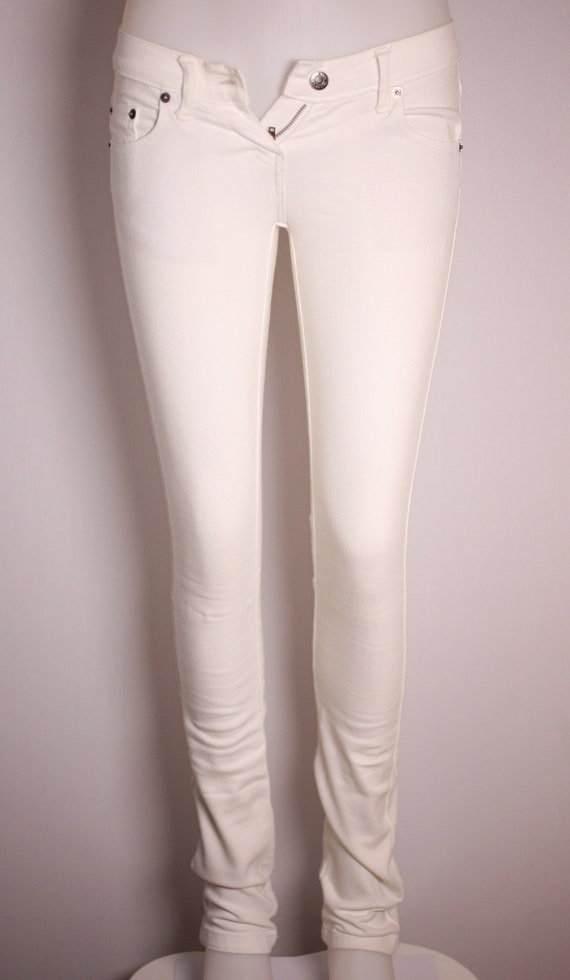 Sass & Bide 'Sydney' ladies skinny white jeans-ci… - image 1
