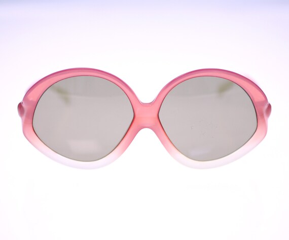 Vintage 1960s Piave Italy Oversized  Sunglasses Piave Ladies Vintage Italian Oversized Sunglasses Circa  main image 3