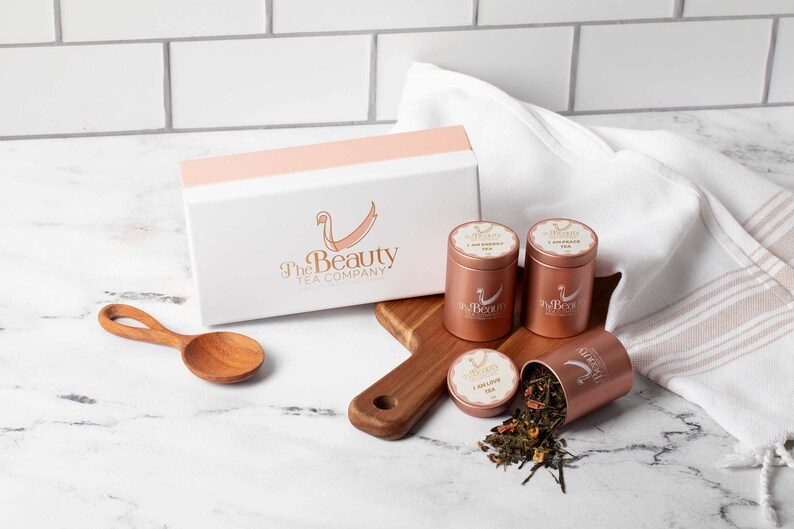 The Beauty Tea Box, a captivating assortment of our finest blends: I am Love, I am Peace, and I am Energy. image 5
