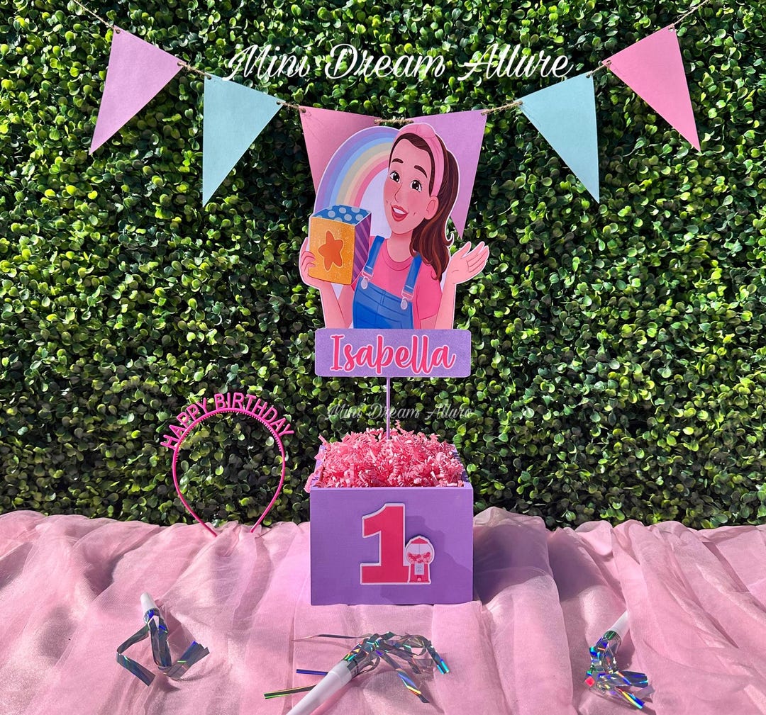 Ms.rachel Party Decorations, Ms.rachel Centerpieces, Rachel Party ...