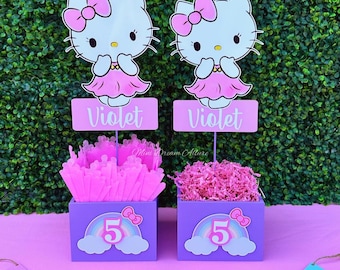 Centros de mesa de Hong Kong, decoraciones para fiestas de Hong Kong, artículos para fiestas de Hong Kong, fiesta de cumpleaños de Hong Kong, cajas de obsequios de Hong Kong, fiesta de Hong Kong, centros de mesa para gatitos, fiesta de gatitos