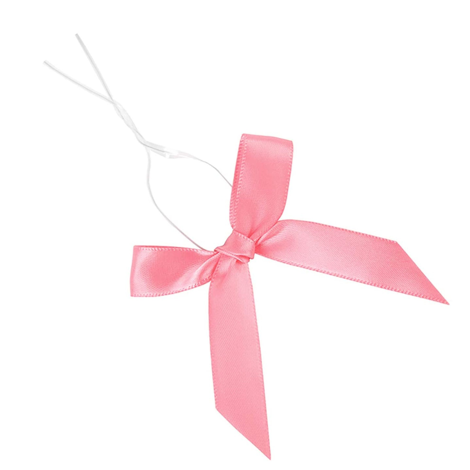 Jisrcha 60 Fiocchi, Fiocchetti Piccoli per Decorazioni, Fiocchetti per Bomboniere per Matrimoni, Confezioni Regalo, Artigianato, Compleanni, Torte, Decorazione di Sacchetti per la Merenda (Rosso