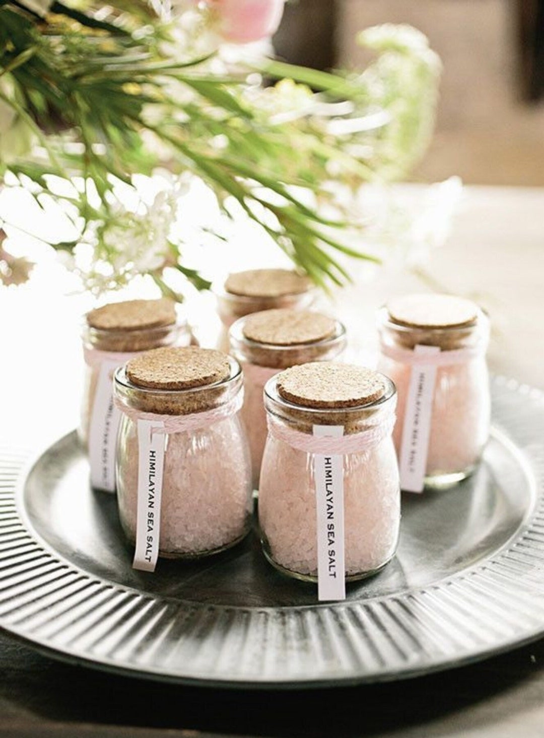 Mini Yogurt Jars Candle Glass Favor Jars With Cork Lids Glass Spice Jam