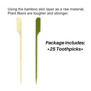 Wooden Paddle Flat Charcuterie Skewer Bamboo Toothpicks set for Charcuterie Food Display Appetizers Cones Cooking BBQ Skewer Catering Buffet