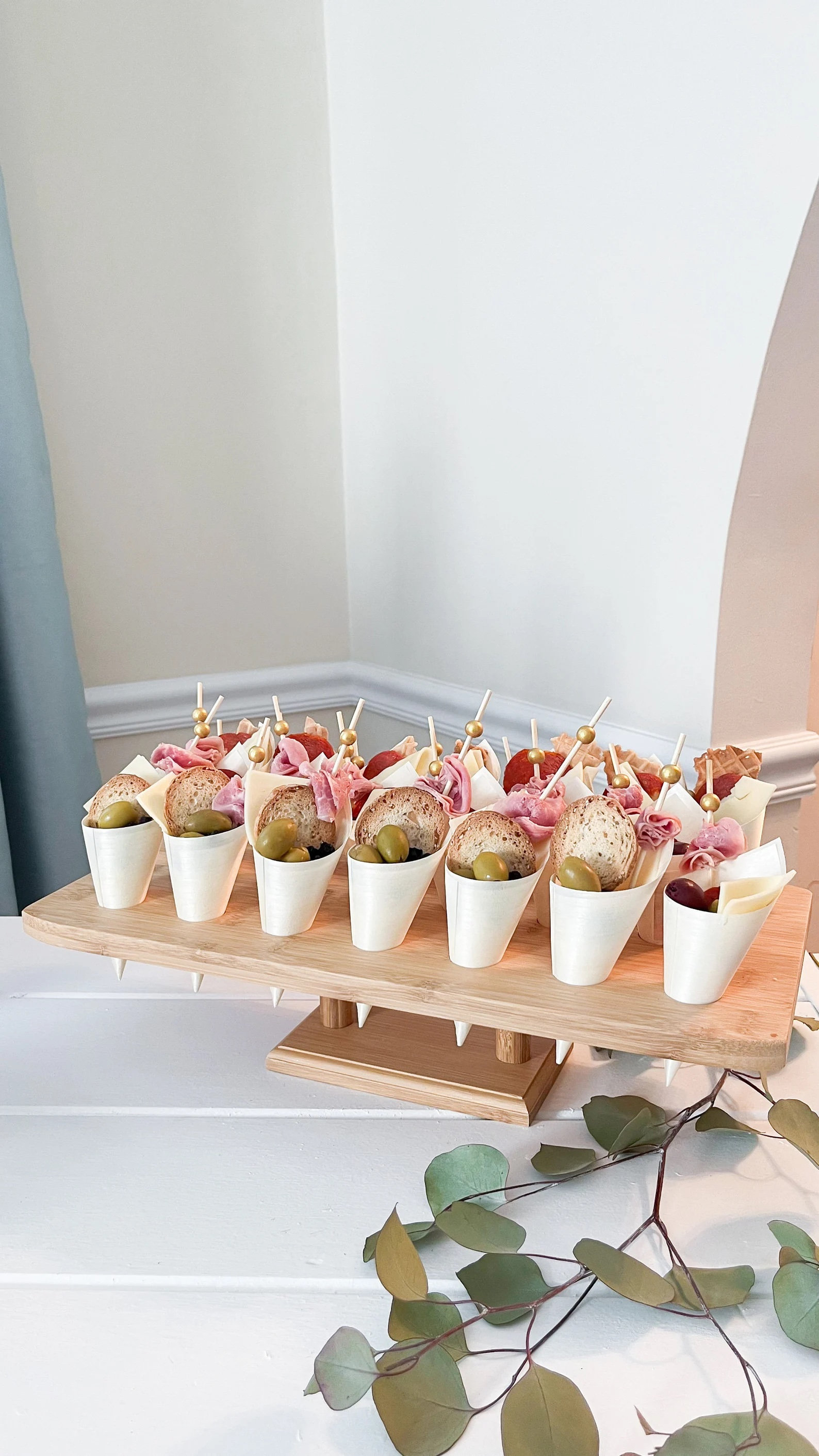 Houten Cupcakestandaard voor Keukenwerkblad