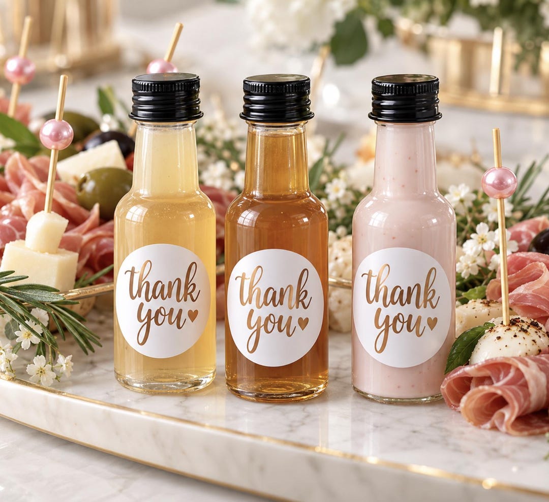 Mini-Plastikfläschchen für Likördressing, kleine Salatfläschchen, Mini-Schnapsfläschchen, Mini-Dressingfläschchen für Vorspeisenbecher, Catering-Veranstaltungen