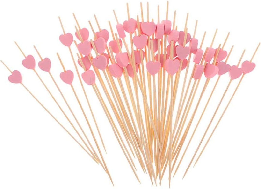 Heart Shaped Charcuterie Toothpicks Set for Charcuterie Food Etsy