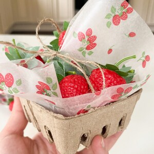 Paper Pulp Favour Fruit Berry Basket Favor Pulp Fiber or Wooden Box With Printed Wax ...