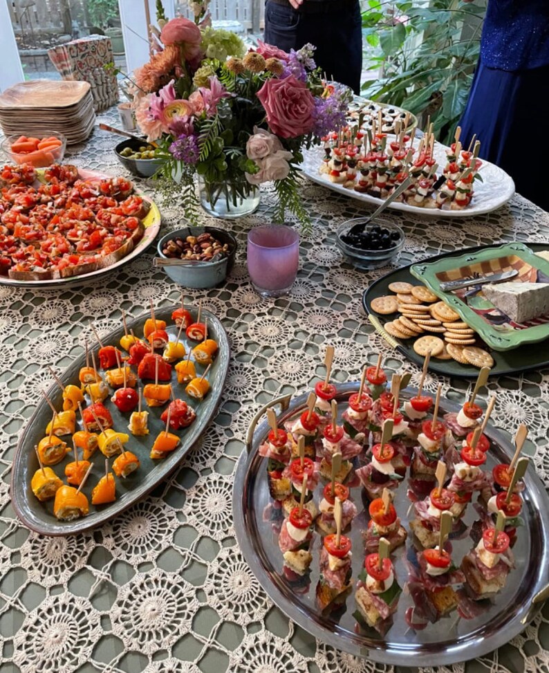 Wooden Paddle Flat Charcuterie Skewer Bamboo Toothpicks set for Charcuterie Food Display Appetizers Cones Cooking BBQ Skewer Catering Buffet