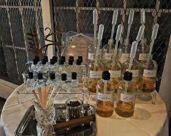 Herren-Köln Making Kit für DIY Machen Sie Ihren eigenen Köln-Haltestelle Benutzerdefinierte Köln-Bar Masculine Düfte Junggesellenparty Corporate Groomsman