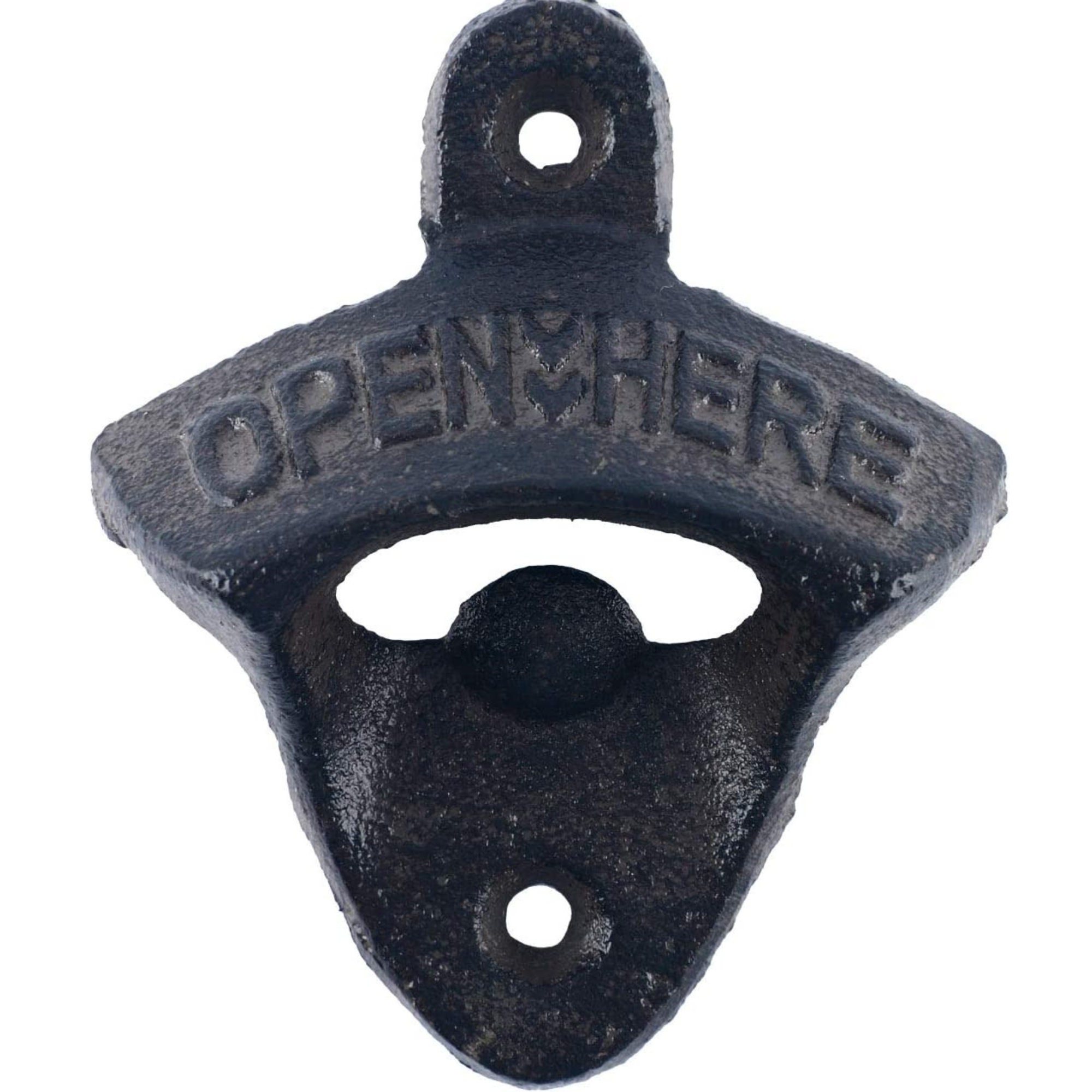 Bottle Opener Wall Mount Cast Iron Set of 3 Wedding Favor Etsy