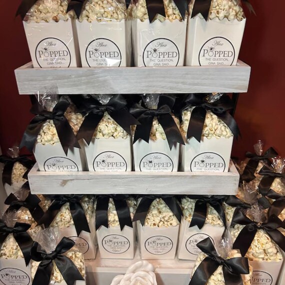 150 Pcs Mini Popcorn Boxes - 4.57 Inch Tall Kraft Cardboard Containers For Parties & Events