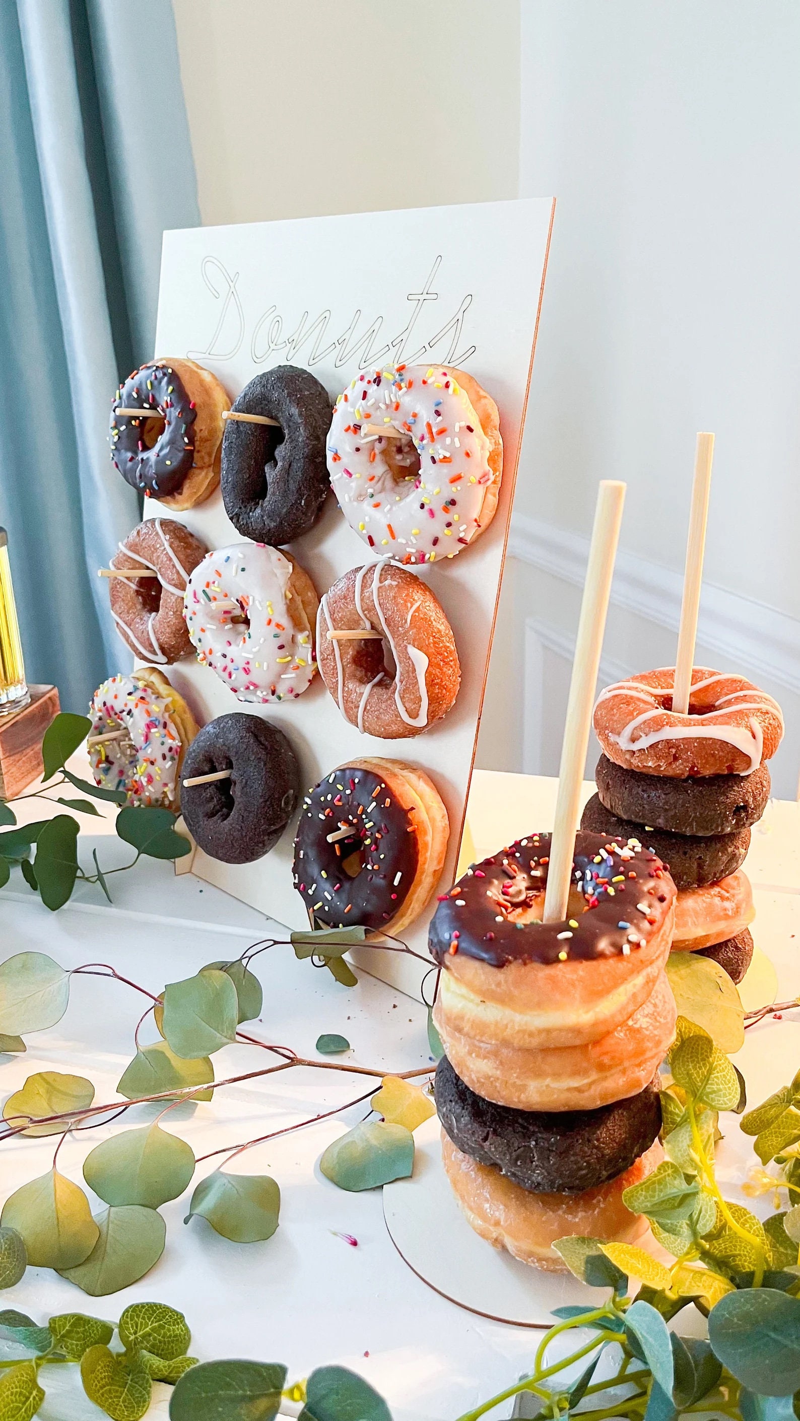 Tabletop Donut Wall for Wedding Donuts Wall Stand Donut Etsy