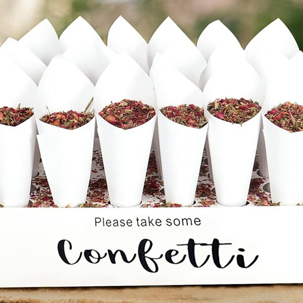Confetti Cone Holder Etsy