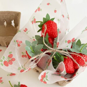 Paper Pulp Favour Fruit Berry Basket Favor Pulp Fiber or Wooden Box With Printed Wax ...