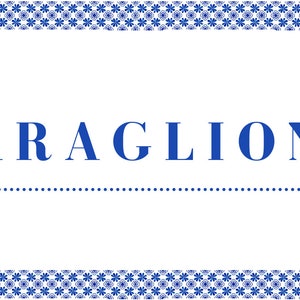 Blue Tiles and Lemon Wedding Signposts Italian Themed Amalfi Coast Positano Party Decor Mediterranean Italy Road Signs Bridal Shower Wedding
