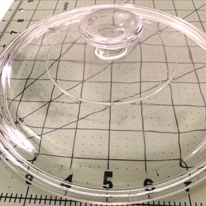 Corning/Pyrex Round Glass Lid | Replacement Lid | Vintage | Retro | Mid Century Modern | Casserole Dish Lids | MCM | VTG |