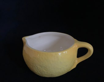Pot à crème citron et agrumes vintage Goebel Pottery, années 30