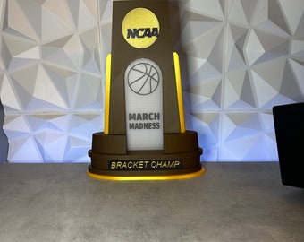 Custom 3D Printed NCAA Trophy Replica