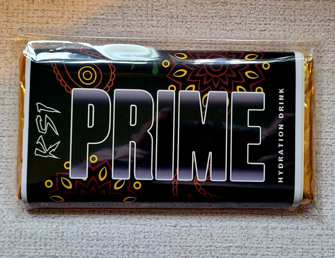 Prime Chocolate Bar. Novelty Gift. Ksi Meta Moon Lemon Lime Etsy UK
