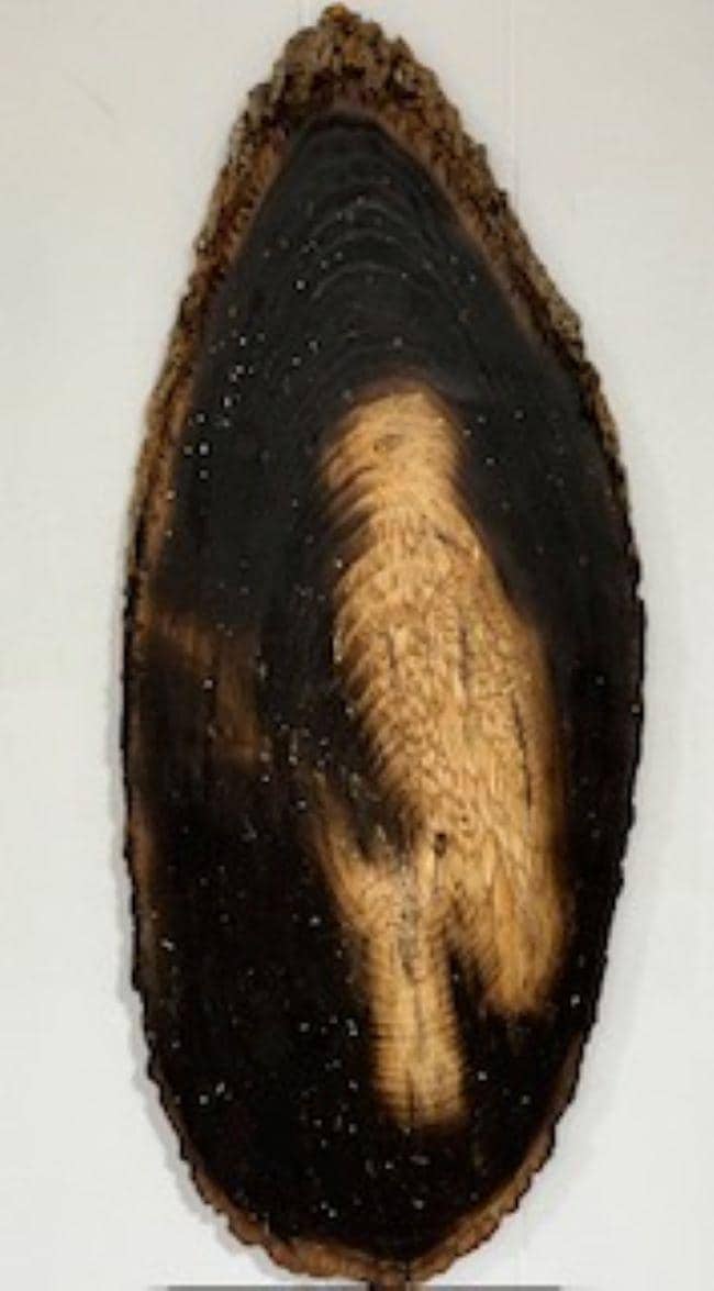 Eagle pyrography art, detailed hangable wood burning on basswood, natural conversation piece wood burning art