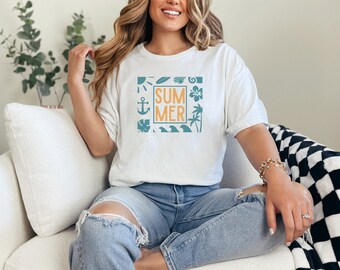 Summer White Tshirt