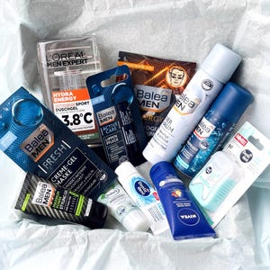 Regalo per lui, scatola regalo personalizzata per uomo, cesto regalo per uomo, set regalo uomo, scatola relax e benessere per uomo, regalo di compleanno uomo