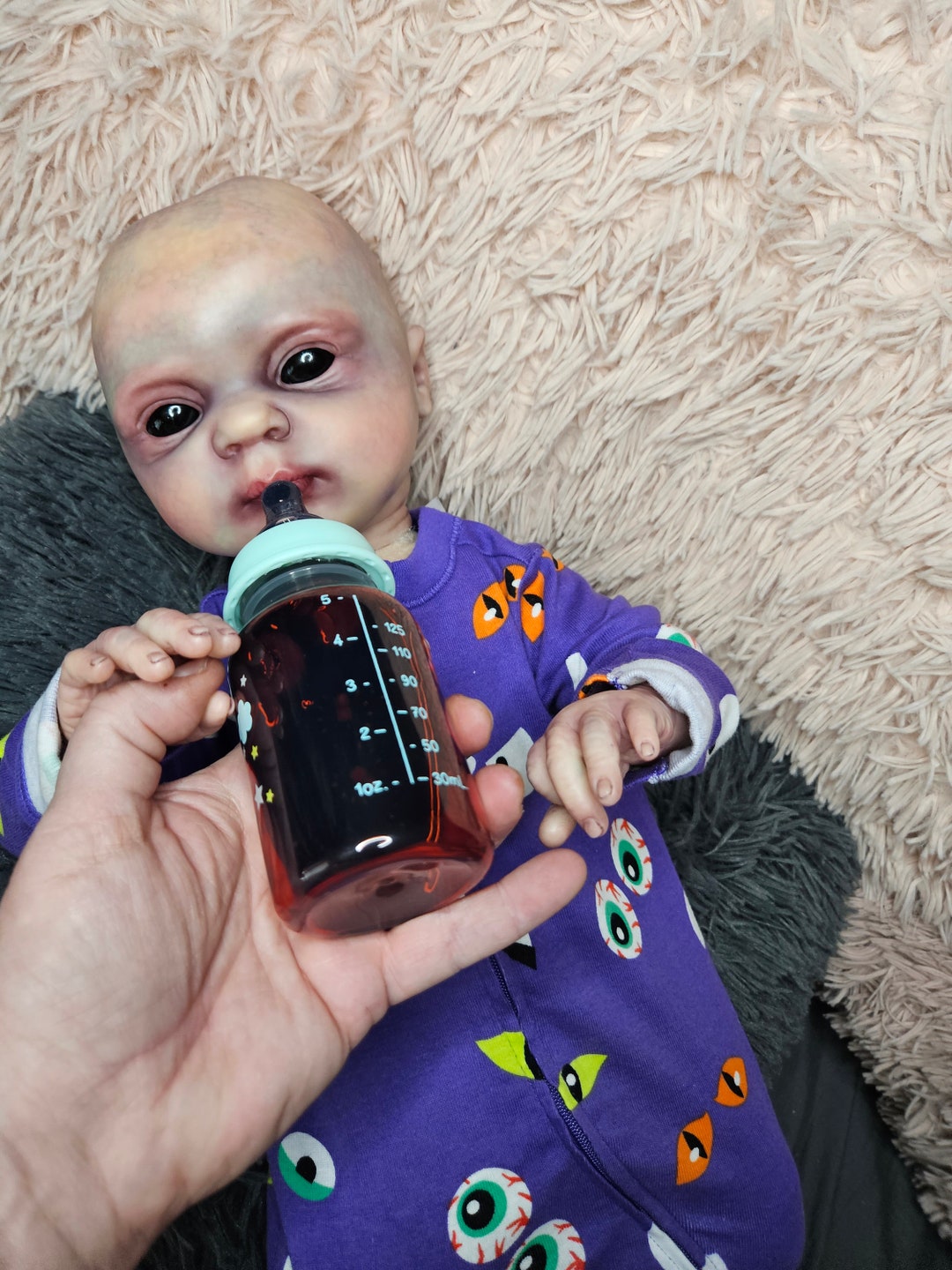 Zombie Reborn Baby Doll Etsy