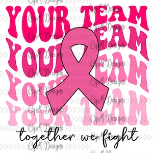 Breast Cancer Awareness School Spirit Wear | PNG Digital Sublimation image/design, football, october, pink