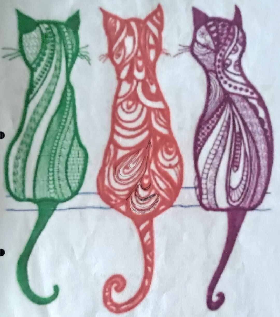 Cat 01 Pattern as PDF Download - Etsy