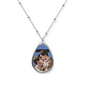 BL Oval Necklace, bl, bl gifts, bl lover gifts, bl lovers, bl daily, bl merch, bl fanatic, bl fans, bl fan merch, custom, customized bl