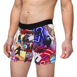 Gamer Boxers, Video Game Boxers, Fun Mens Underwear, Gaming Boxers, Colorful Boxers for Men, gamer, gaming, video game, gamer underwear
