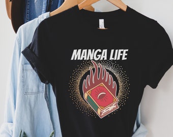 Manga Life Shirt: Unisex Anime Graphic Tee