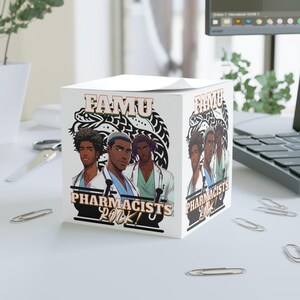 FAMU Apotheker Rock Noten Würfel | Haftnotiz Block, Apotheken Studenten Schreibtisch Accessoire