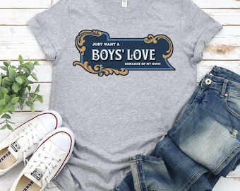 Boys Love Romance Shirt: BL Lover Unisex Tee