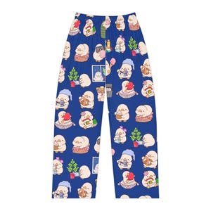 Cozy Cartoon Women's Pajama Pants, Cute Loungewear, Relaxation, Sleepwear, Cartoon Design, Holiday Pajamas, animal lover, cute pj, ducks
