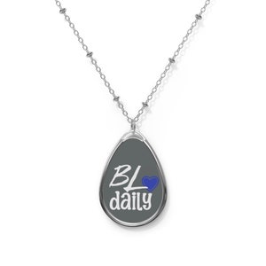 BL Oval Necklace, bl, bl gifts, bl lover gifts, bl lovers, bl daily, bl merch, bl fanatic, bl fans, bl fan merch