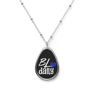 BL Oval Necklace, bl, bl gifts, bl lover gifts, bl lovers, bl daily, bl merch, bl fanatic, bl fans, bl fan merch