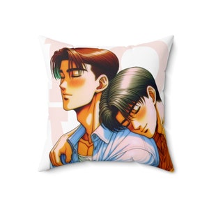 BL Spun Polyester Square Pillow, bl, bl pillows, bl merch, bl lover merch, bl fans, bl fan merch, bl addict gifts