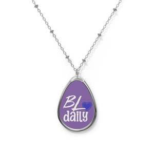 BL Oval Necklace, bl, bl gifts, bl lover gifts, bl lovers, bl daily, bl merch, bl fanatic, bl fans, bl fan merch