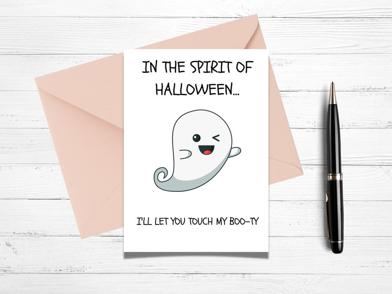 PETCEE Halloween Greeting Card Funny Halloween Vegan...