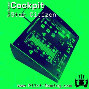 TARGETING SYSTEMS USB panel for Star Citizen Button Box