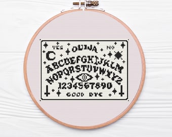 Ouija Board Cross Stitch Pattern - PDF Download