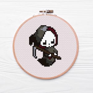 Little Death Cross Stitch Pattern - PDF Download