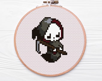 Little Death Cross Stitch Pattern - PDF Download